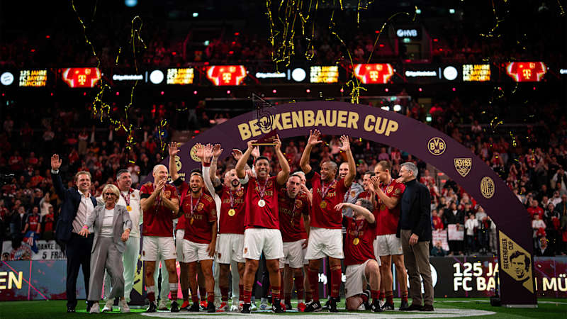 FC Bayern Legends win the Beckenbauer Cup